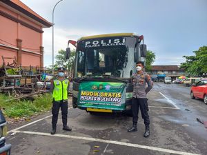 Polres Buleleng Antar Pemudik Sampai Gilimanuk Gratis hingga 30 April