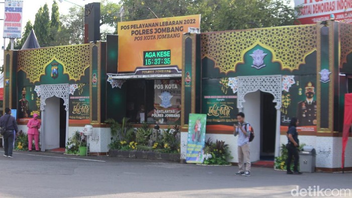 Pos pelayanan mudik 2022 di Jombang
