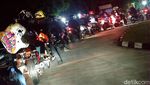 Potret Pemudik Motor Padati Kalimalang-Bekasi