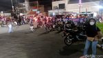 Potret Pemudik Motor Padati Kalimalang-Bekasi