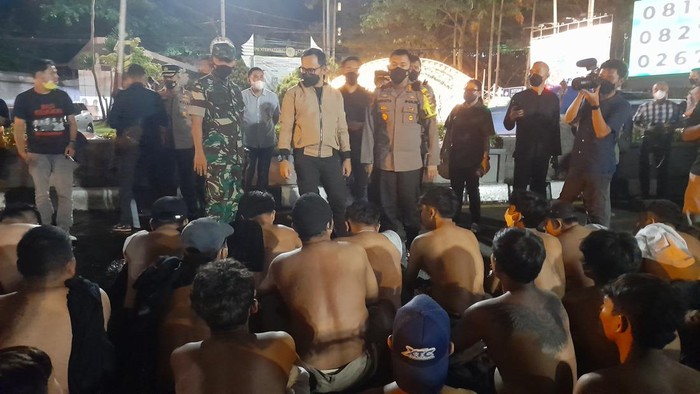 Puluhan orang geng motor bikin macet-keributan diamankan di Bogor