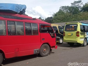 Pilu Sopir Elf di Momen Mudik, Sepi Penumpang Gegara Travel Gelap
