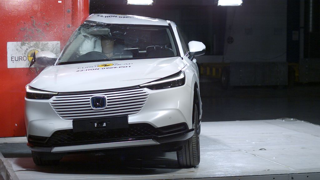 Uji tabrak Honda HR-V