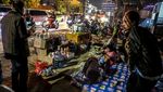 Warung Musiman Jadi Oase Pemudik Motor di Tengah Kemacetan