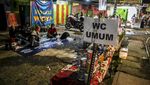 Warung Musiman Jadi Oase Pemudik Motor di Tengah Kemacetan
