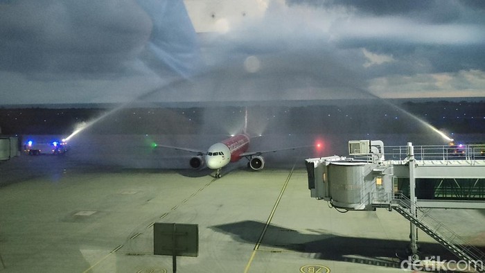 Yogyakarta International Airport (YIA) di Kulon Progo, DIY mulai melayani penerbangan internasional, Jumat (29/4/2022).