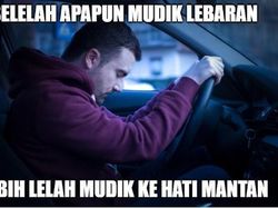 Bosan Kena Macet Saat Mudik, Lihat Meme Ini Biar Girang