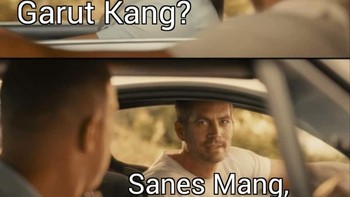 Jadi mau ke mana nih? Pemudik jalur selatan pasti tahu simpang tiga Tasik dan Garut ini ada di mana. Foto: (Twitter)