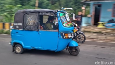 Curhat Pemudik Lakukan Perjalanan Panjang ke Tasik Pakai Bajaj