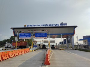 Sepi Pemudik, Arus Lalin di Tol Serang-Panimbang Lancar Pagi Ini