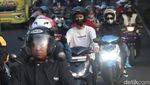 H-2 Lebaran, Arus Lalu Lintas Nagreg Padat Merayap