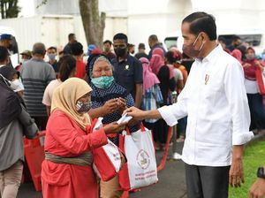 Semringahnya Warga Yogya, Bisa Ketemu Jokowi dan Dapat Bingkisan