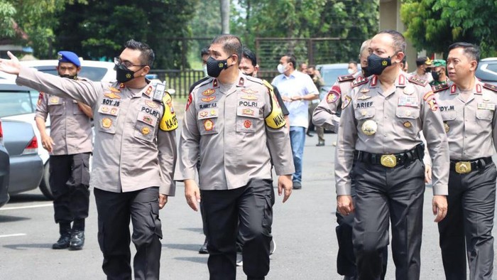 Kabaharkam Polri Komjen Arief Sulistyanto pantau jalur nganjuk