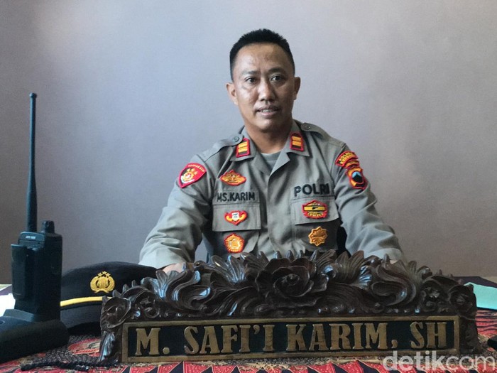 Kapolsek Sedan Iptu M Safi’i Karim saat ditemui detikjateng di kantornya, Jumat (29/4/2022) sore.