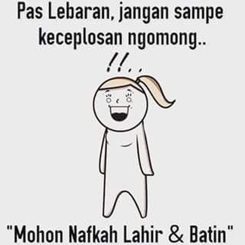Kumpulan Meme Lucu Soal Lebaran, Bikin Senyum-senyum Sendiri