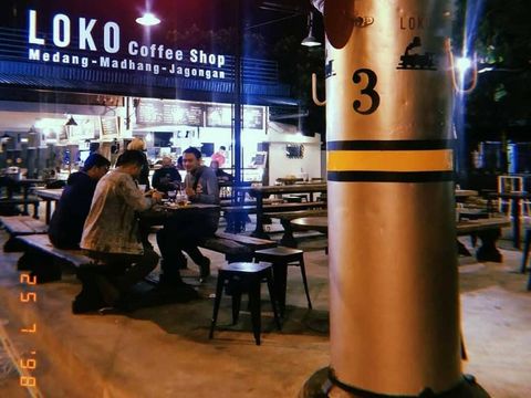 Loko Coffee Shop Jogja. Foto diupload pada Sabtu (30/4/2022).