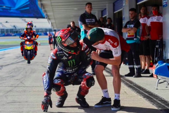 Meme Marc Marquez dan Dani Pedrosa ikut Mudik 2022 Meme Marc Marquez dan Dani Pedrosa ikut Mudik 2022