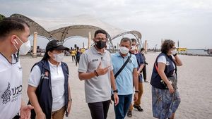 Sambut Libur Lebaran, Sandiaga Uno Tinjau Kesiapan Prokes di Ancol