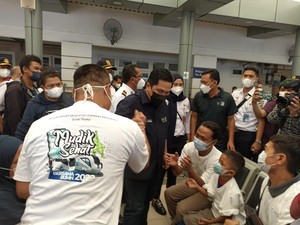 Tinjau Stasiun Senen, Erick Thohir Dicurhati Penumpang Kehilangan HP