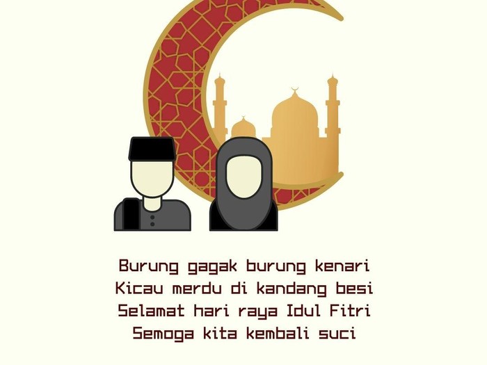 Pantun Ucapan Idul Fitri 2022 Pantun Ucapan Idul Fitri 2022