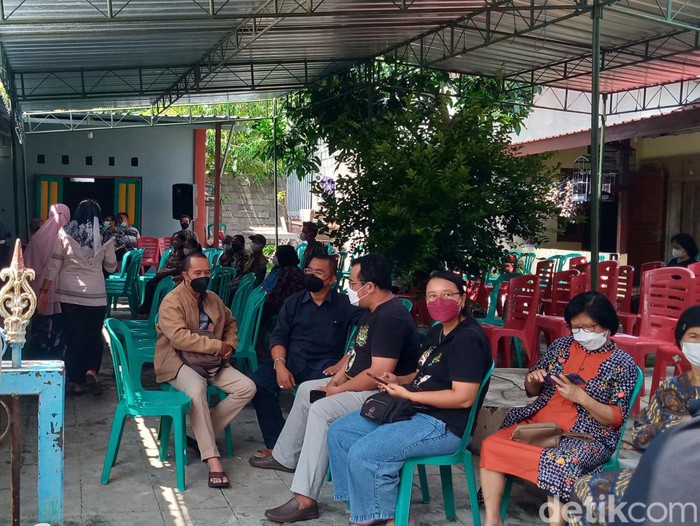 Rumah duka almarhum Danang Eko. Terkait berita Puskesmas tolak peminjaman ambulans di Klaten, Sabtu (30/4/2022).