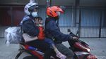 Ragam Ekspresi Anak-anak Saat Mudik Pakai Motor