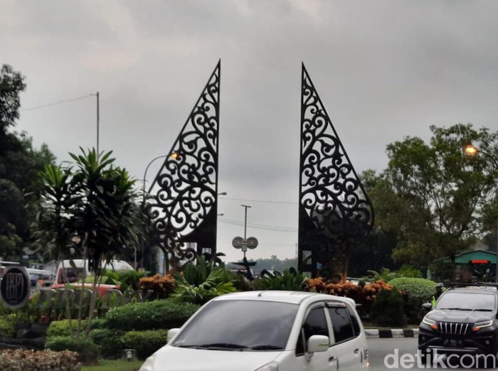 Suasana di perbatasan dengan Kulon Progo, tepatnya di Kapanewon Srandakan, Sabtu (30/4/2022).