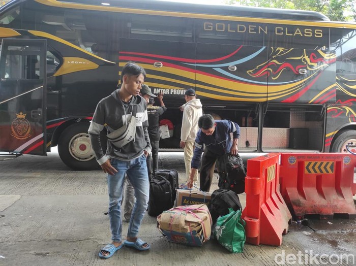 Suasana Terminal Tipe A Giri Adipura Wonogiri, Sabtu (30/4/2022).