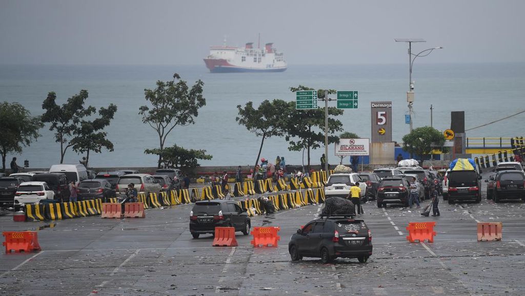 Situasi Terkini Pelabuhan Merak di Libur Nyepi