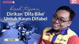 Layanan Ojek Online Dengan Pengemudi Difabel, Karya Triyono