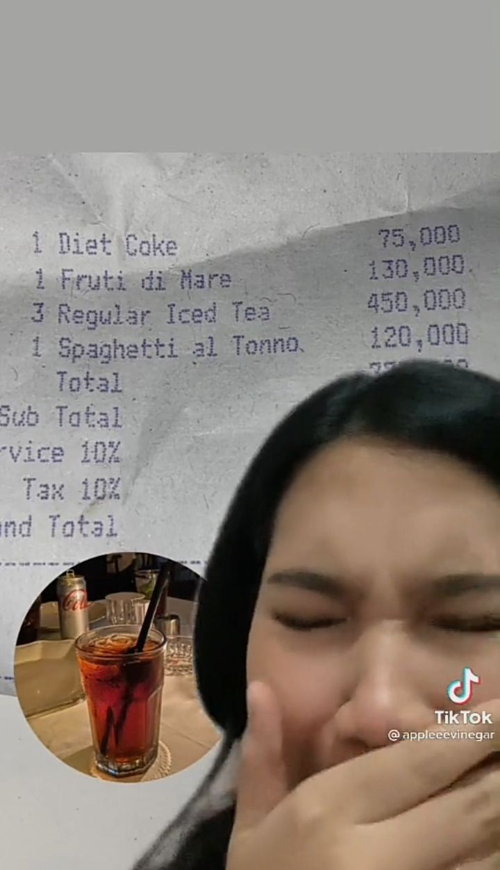 Es Teh Rp 450 ribu