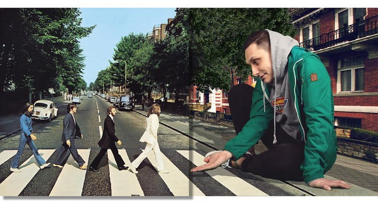 fotoinet Kocak! Pria Ini Edit Sampul Album Musisi Terkenal