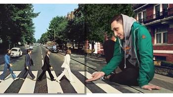 The Beatles, album Abbey Road. Foto: Instagram/igor.lipchanskiy