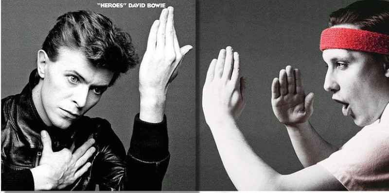 fotoinet Kocak! Pria Ini Edit Sampul Album Musisi Terkenal