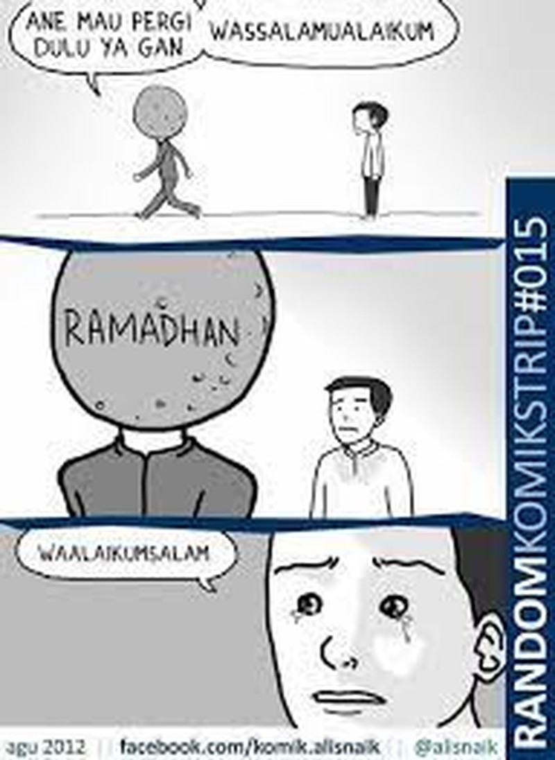 fotoinet meme sedih ramadan berakhir