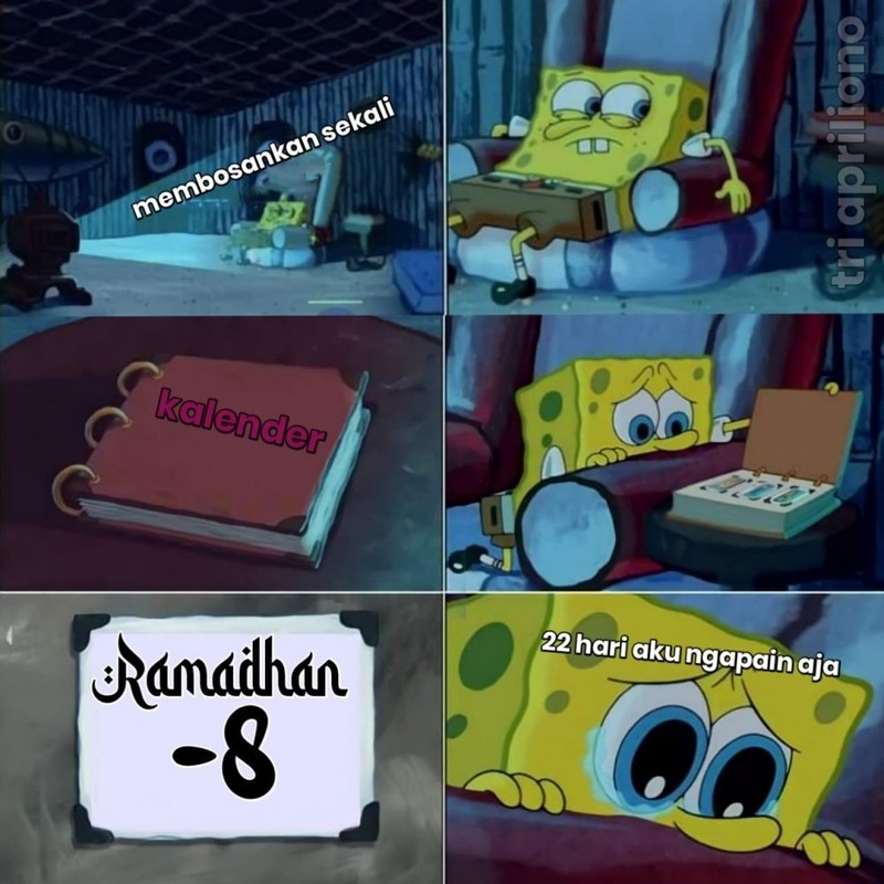 fotoinet meme sedih ramadan berakhir