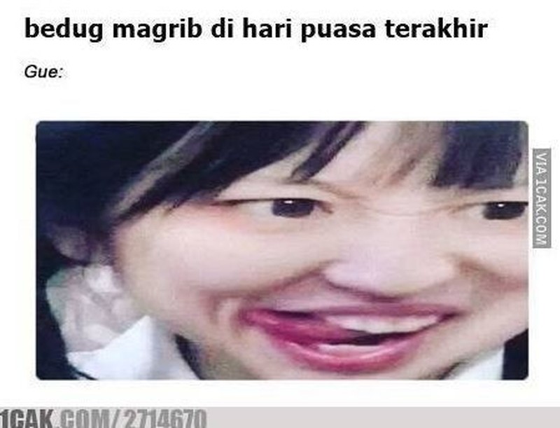 fotoinet meme sedih ramadan berakhir