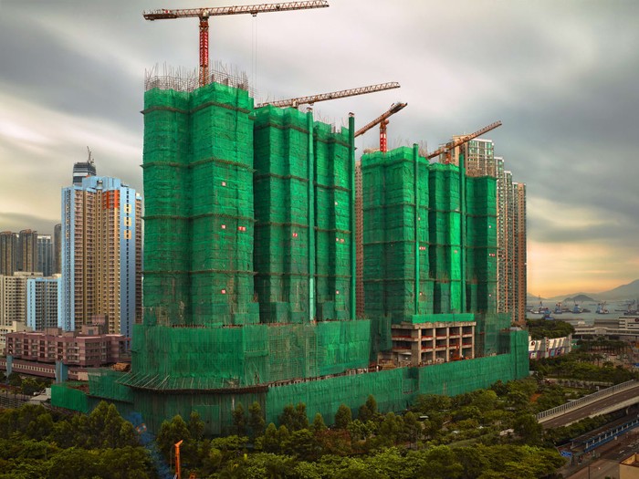 Gedung kempompong di Hong Kong