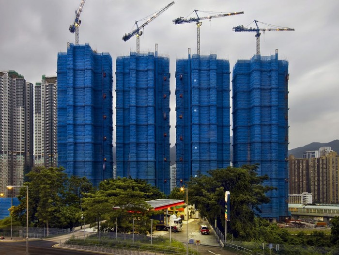 Gedung kempompong di Hong Kong