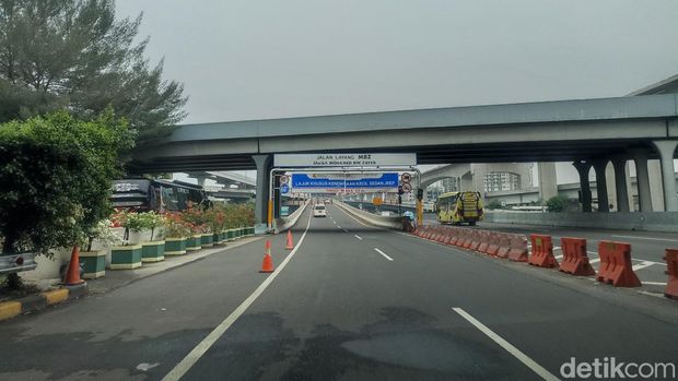 Jalan tol MBZ dibuka pada Minggu (1/5/2022) pagi