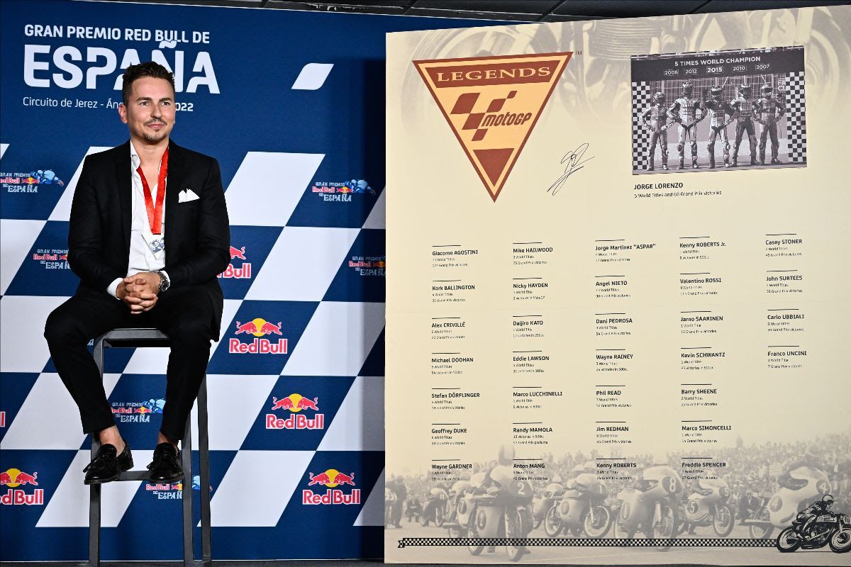 Jorge Lorenzo masuk MotoGP Hall of Fame.