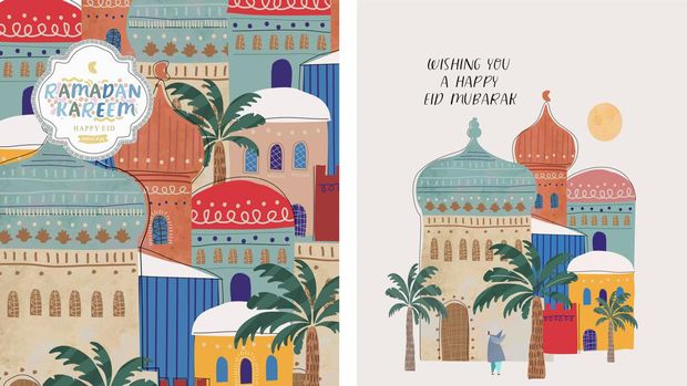 Kartu Ucapan Lebaran