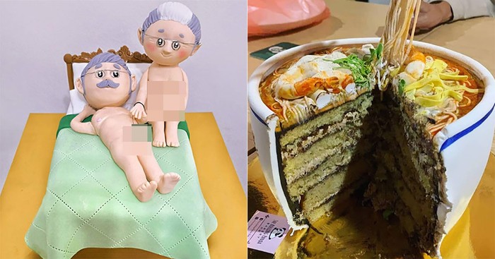 Kreatif! Baker Ini Bikin Kue Bentuk Kwetiau hingga Alat Kelamin Pria