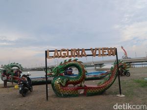 Yang Mudik ke Bantul, Bisa Lho Menanti Sunset di Laguna View