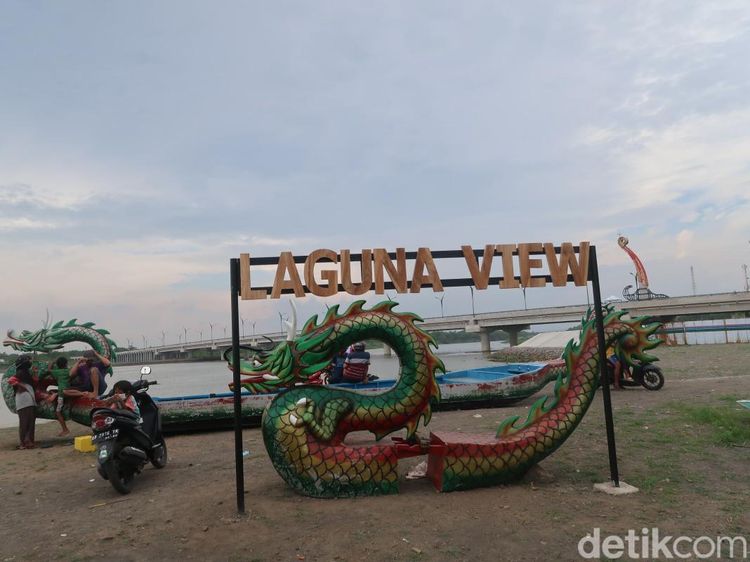 Yang Mudik ke Bantul, Bisa Lho Menanti Sunset di Laguna View