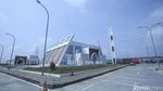 Melihat Masjid Unik di Rest Area Ngawi, Bentuknya Ruku dan Sujud