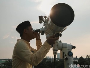 Hasil Pengamatan Kanwil Kemenag DKI, Posisi Hilal Capai 4 Derajat