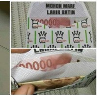 Nggak cuma ketupat dan pemudik, amplop untuk THR lebaran juga sudah mulai banyak dijual. Biasanya sih orang akan memilih yang memiliki desain unik dan lucu. Foto: Instagram/@awreceh.id
