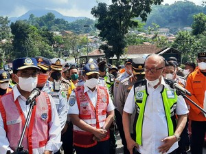 Menhub: 128 Ribu Kendaraan Lintasi Nagreg Saat Puncak Mudik Kemarin