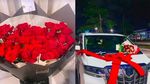 5 Senyum Semringah Pamela Safitri yang Dapat THR Alphard